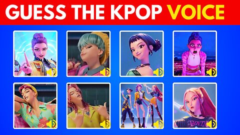Guess KPop Demon Hunters Songs & Characters by Their Voice ~ Ultimate KPop Quiz