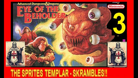 AD&D EYE OF THE BEHOLDER V3 - SNES - Skwatter's SKRAMBLES!