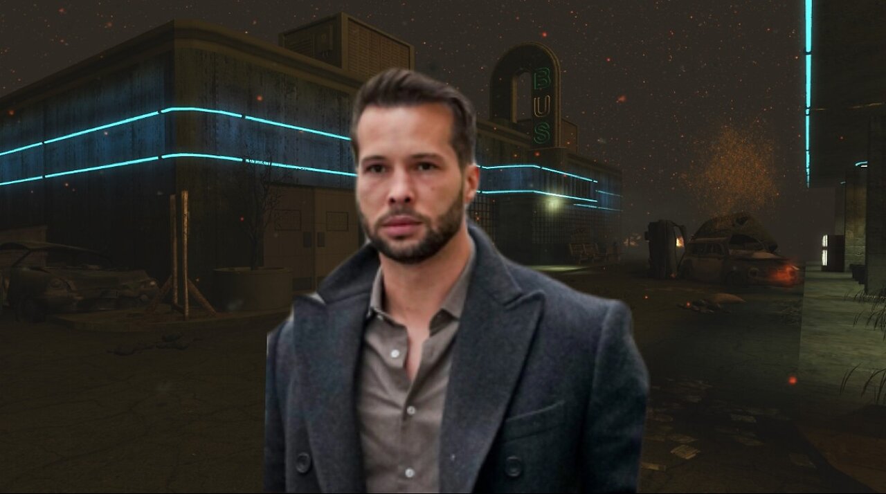 Tristan Tates Stops off at Bus Depot