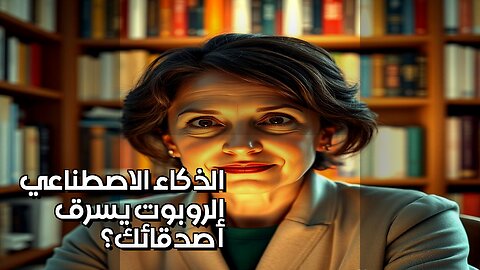 الذكاء الاصطناعي: هل يسرق الروبوت أصدقاءك؟ ️