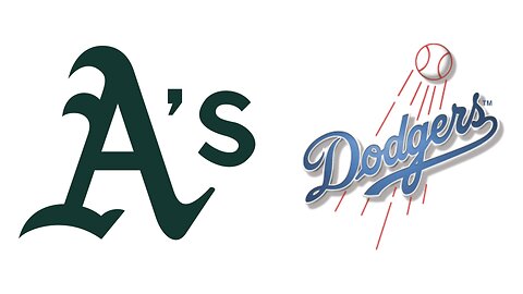 Athletics @ Los Angeles Dodgers. Game 1. 3 Game Series. MLB the Show 25. EA Sports.
