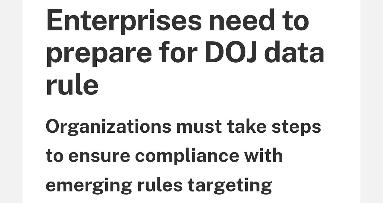 Big tech under MORE scrutiny in BBB