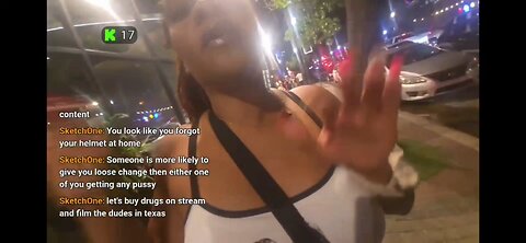 Rizzing Beautiful Black woman