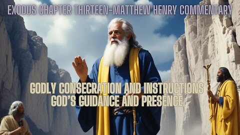 Exodus Chapter 13 Matthew Henry Complete Commentary