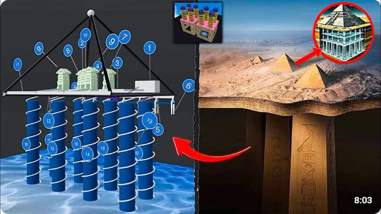 They Found 2KM of Hidden STRUCTURES/CITY Beneath the Pyramids! A Discovery That Changes History!