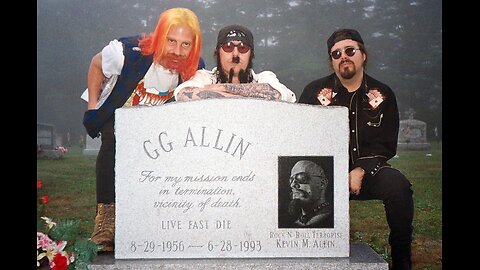 The Murder Junkies - Hanging At GG Allins Grave on his birthday (August 29, 1994)