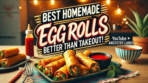 How to Make the BEST Egg Rolls at Home!