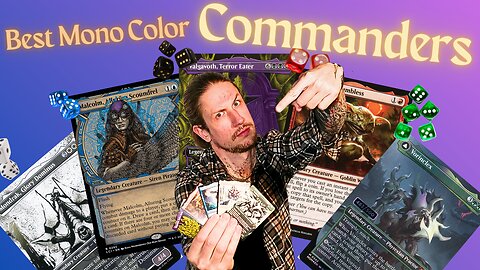 Top 5 Wildly Chaotic Mono-Color Commanders in Magic!