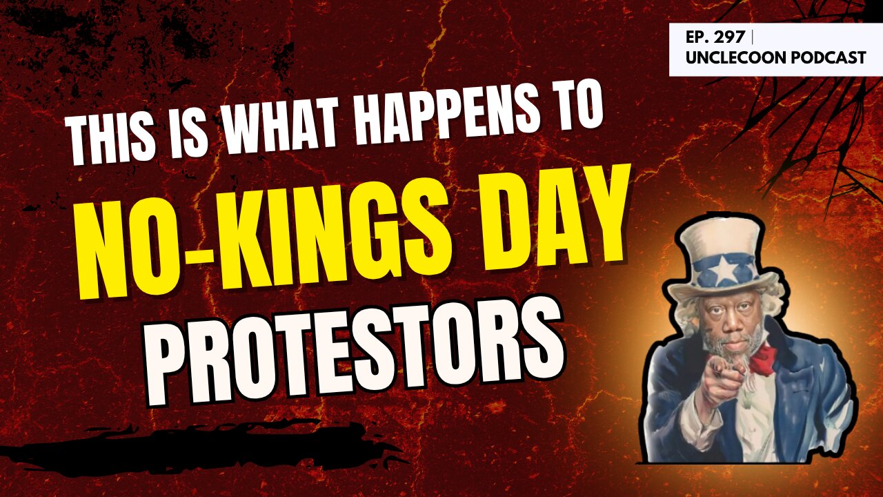EP 297 | This is what happens to No Kings Day protestor | Royal Guards Move In on No Kings Protestor