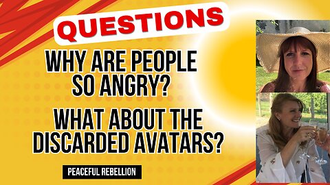 They must be ANGRY for a REASON? Peaceful Rebellion #awake #aware #spirituality #channeling #5d