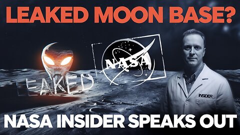 "NASA Insider Leaks Moon Base Footage: Alien Structures or Secret Military Outpost?"
