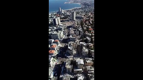 Haifa after Iran's missile