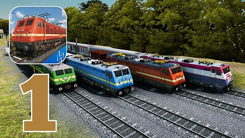 Indian Train Simulator - Gameplay Walkthrough | Part 1 (Android, iOS)