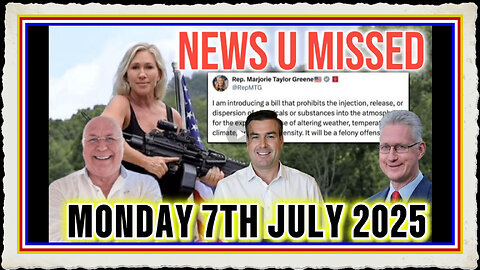 CHARLIE WARD DAILY NEWS WITH CHARLIE WARD, PAUL BROOKER LEMBIT OPIK MONDAY 7TH JULY 2025