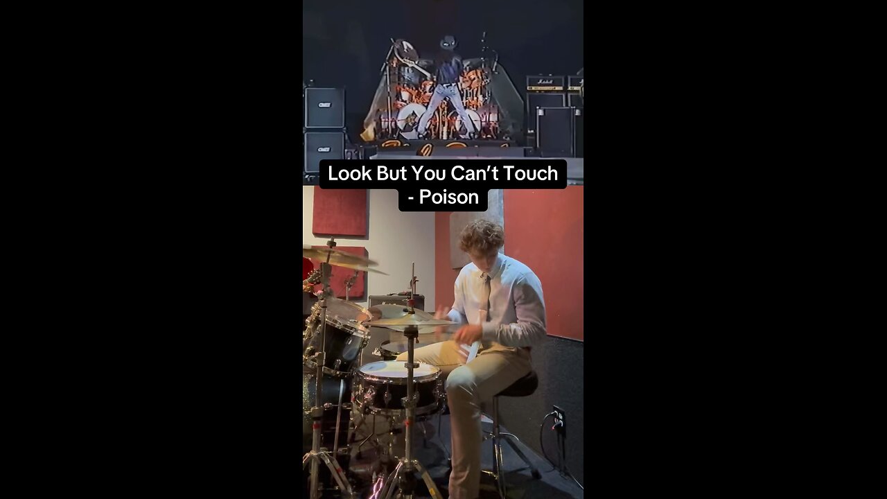 Look But You Can’t Touch - Poison Drum Cover