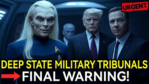 The Dark Cabal Is FALLING NOW: The Pleiadians - Deep State Military Tribunal. FINAL WARNING! (18)