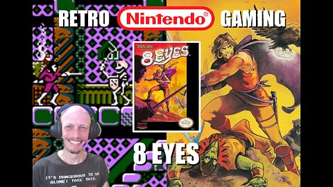 8 Eyes (NES): Find the 8 Gems for the Altar of Peace with BrightGaming in a wannabe Castlevania game