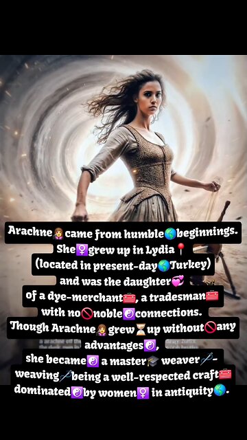 Quest⚔️ | #intro Where🌠Do🌎Spiders🕷️Come☯️From ⁉️ #arachnophobia #Arachne #Athena #moral #intro