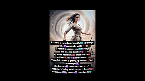 Quest⚔️ | #intro Where🌠Do🌎Spiders🕷️Come☯️From ⁉️ #arachnophobia #Arachne #Athena #moral #intro