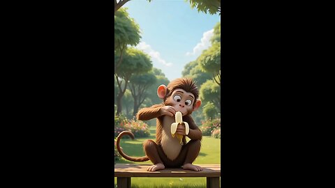 OMG Cat Ate the Monkey! 😳 (Shocking Twist) #aicat #cat #catcartoon #aicatvideo