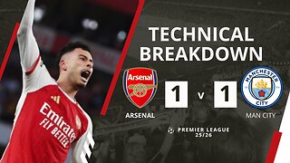 Martinelli Scores 93rd-Minute Equaliser as Arsenal Draw 1-1 with Man City | Analysis