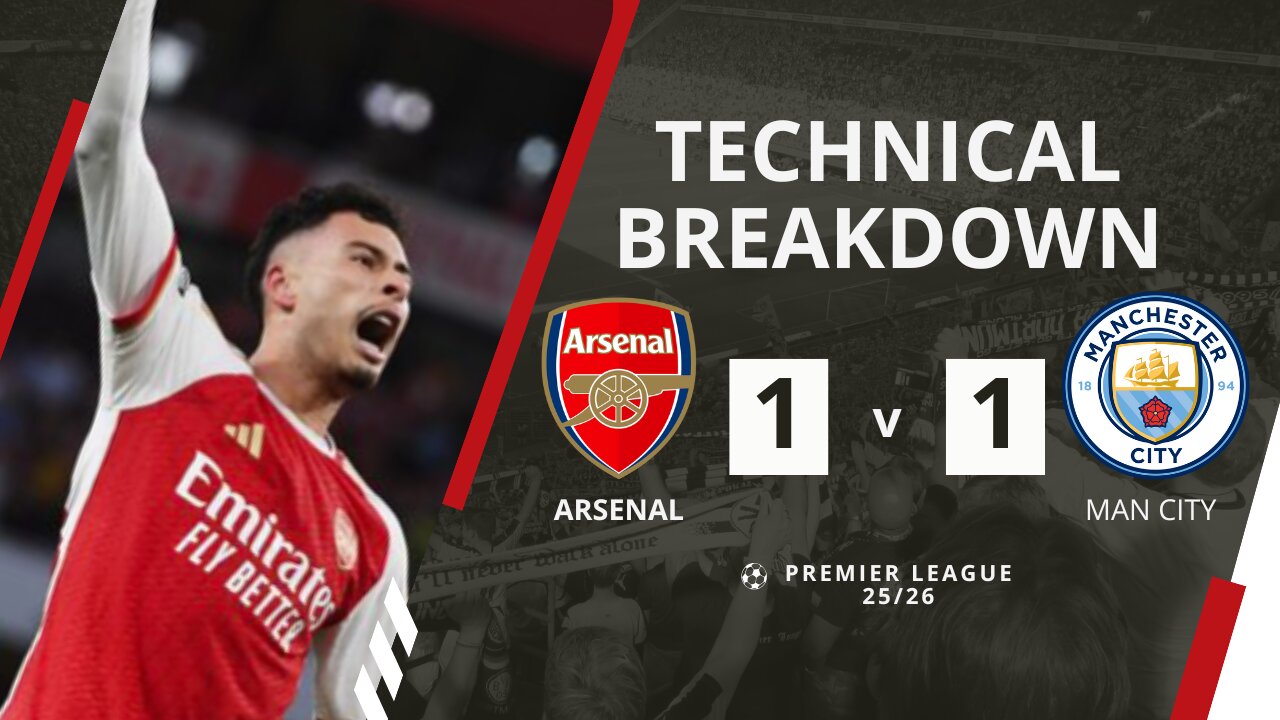 Martinelli Scores 93rd-Minute Equaliser as Arsenal Draw 1-1 with Man City | Analysis