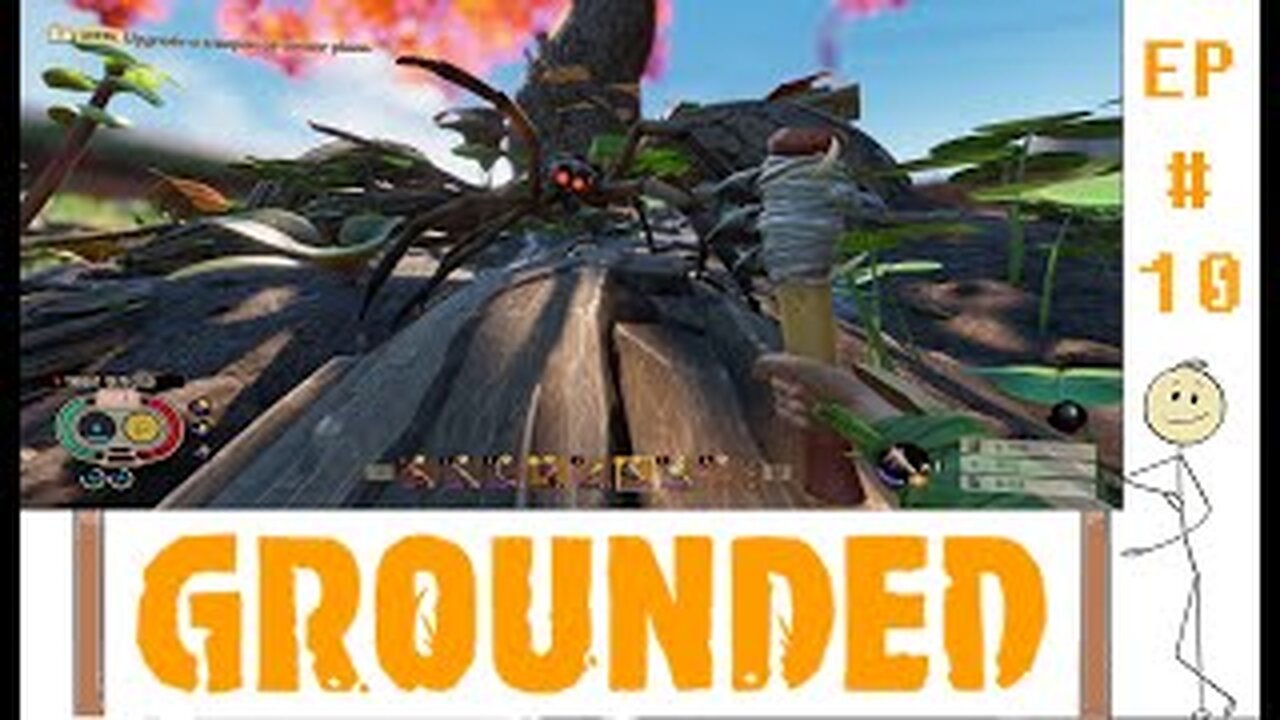 Plank, Wolf Spiders and the Hedge in Grounded
