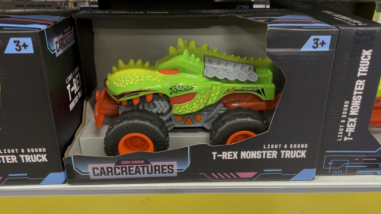 T-Rex Monster Truck Toy