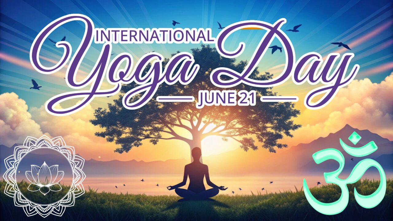 Happy International Yoga Day 2025 🌞🧘 | A Journey to Harmony & Health | June 21