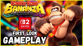 Donkey Kong Bananza Nintendo Switch 2 Gameplay