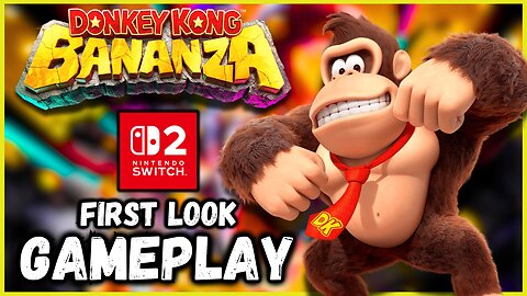 Donkey Kong Bananza Nintendo Switch 2 Gameplay