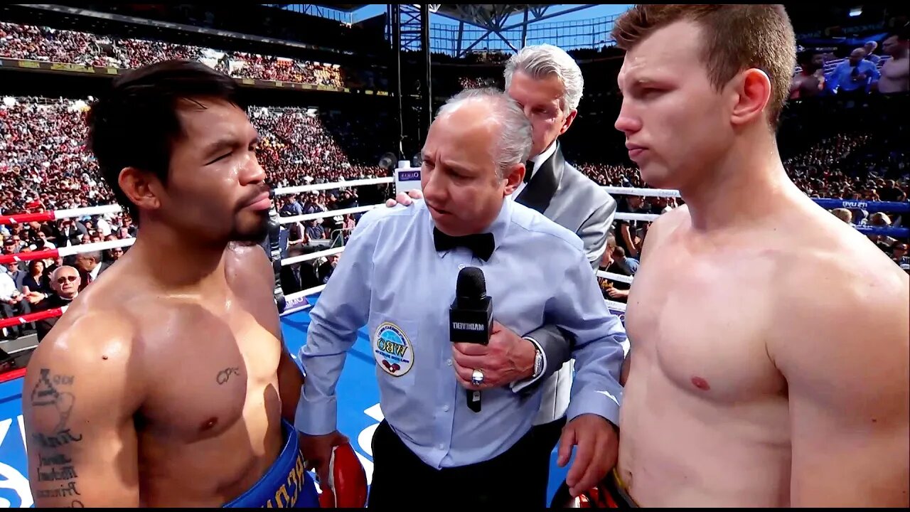 Manny Pacquiao (Philippines) vs Jeff Horn (Australia) | BOXING Fight