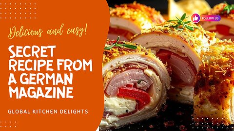Dinner in 15 minutes! Secret recipe from a German magazine. Delicious and easy!