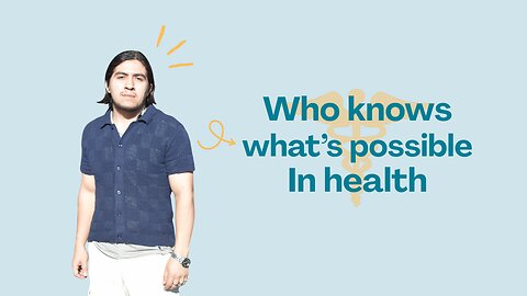 Who knows what's possible in health by Ed Delacruz #health #healthy #healthadvice #reels #shorts
