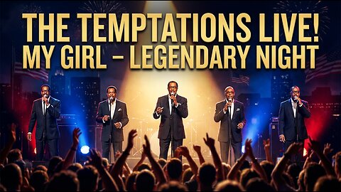 The Temptations LIVE on the 4th of July 🇺🇸 | My Girl, Get Ready & a Historic Reunion
