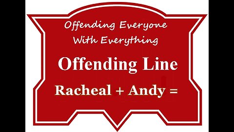 Racheal + Andy = WHAT?!?!