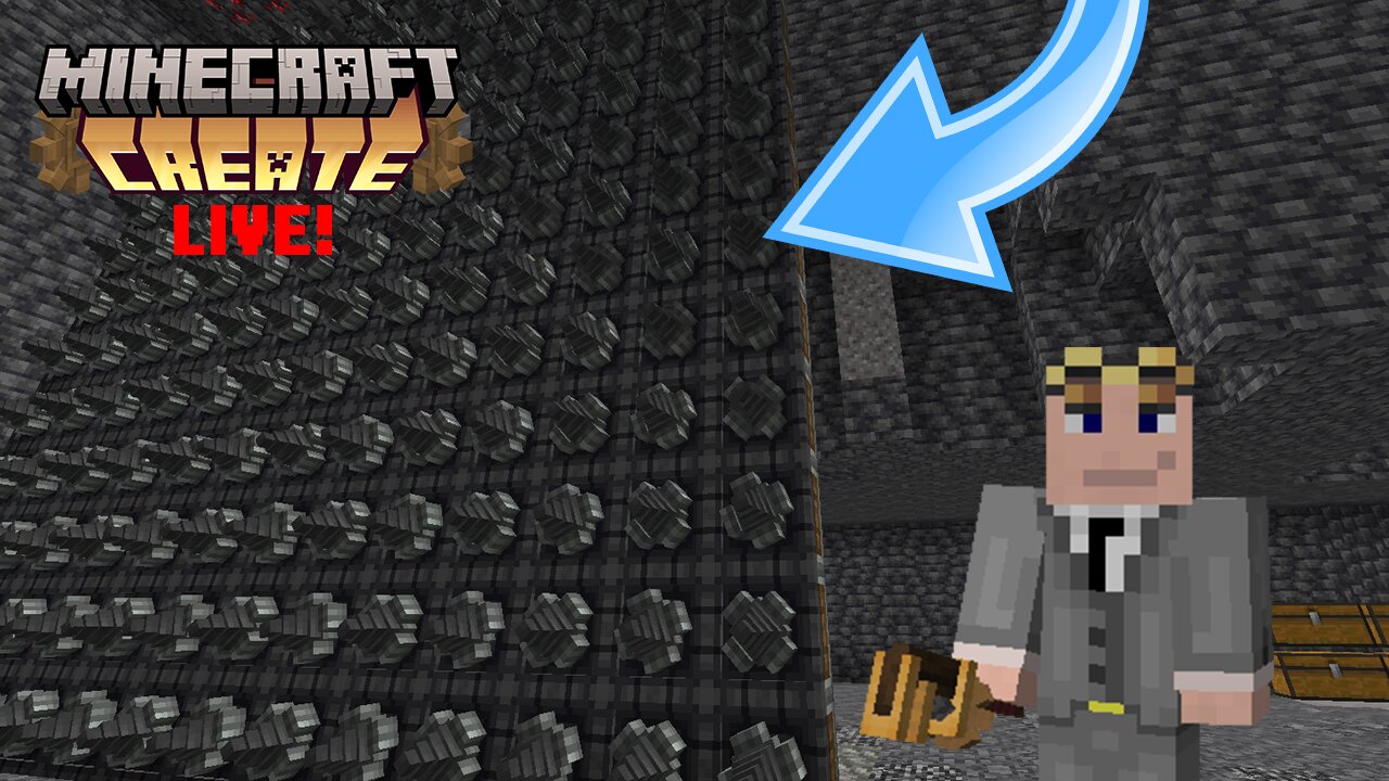 I Built a MEGA Tunnel Bore on Minecraft Create