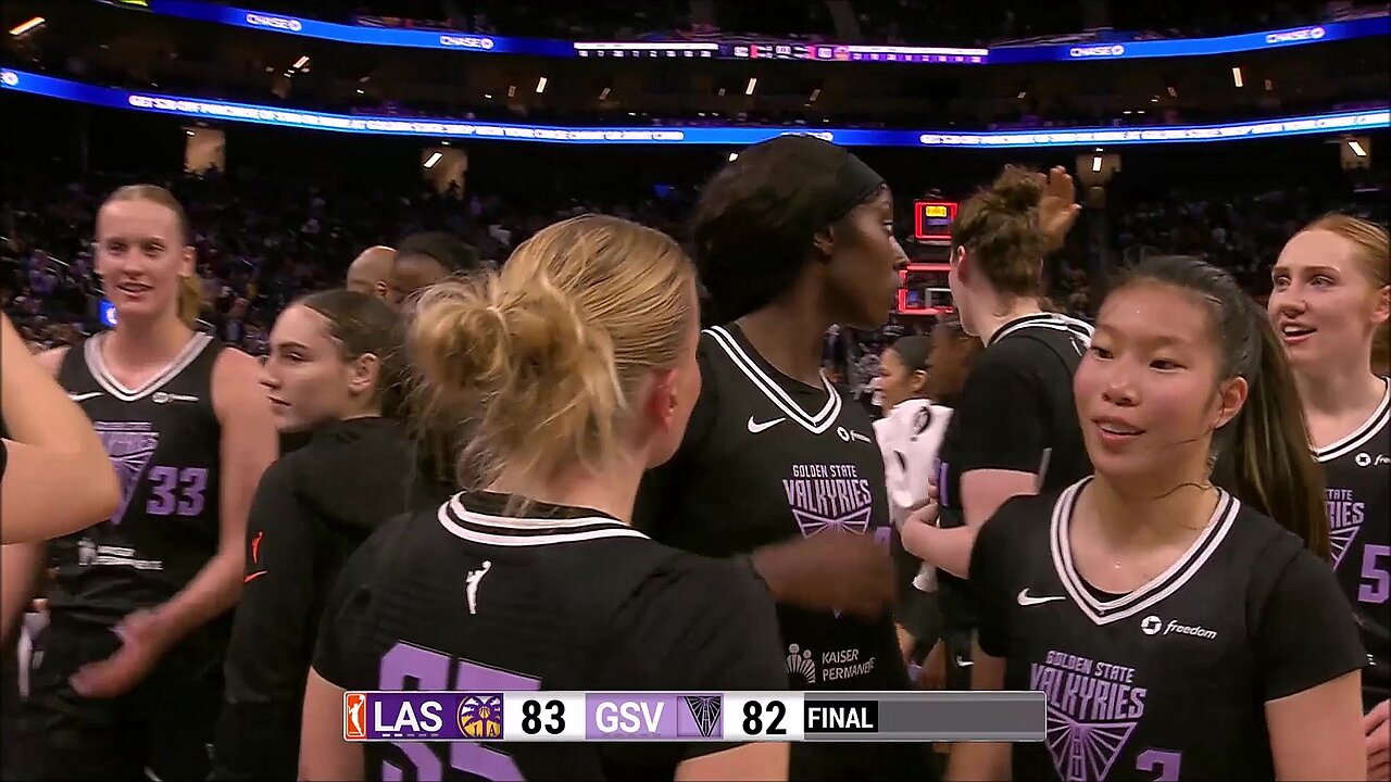 🚨 LA Sparks win vs Golden State Valkyries in franchise's 1st game | WNBA women's basketball