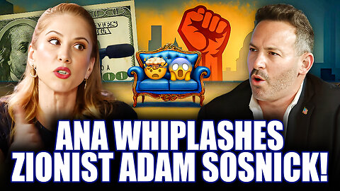 HOLY SH*T! Ana Kasparian SHREDS Zi0nist Mouthpiece Adam Sosnick LIVE!