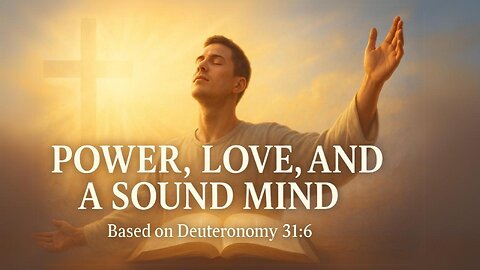Encouraging Christian Song for Anxiety Relief 🙌 | Power, Love, and a Sound Mind