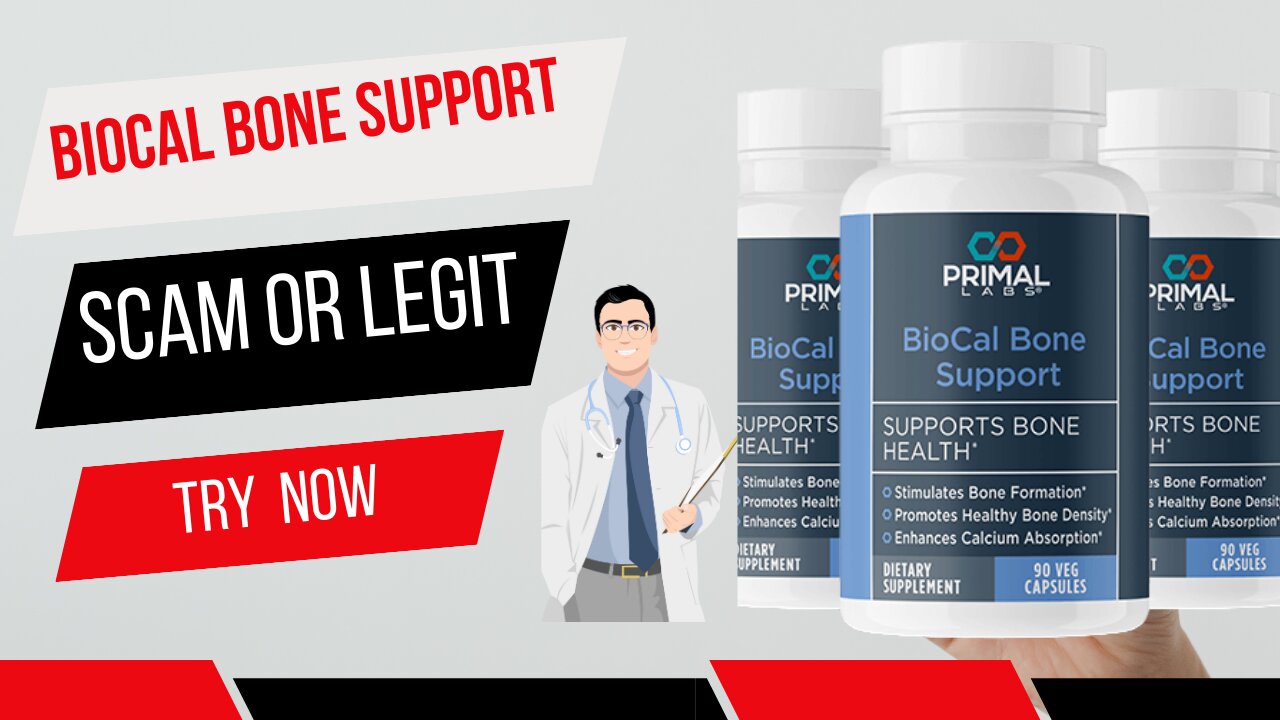 BioCal Bone Support Reviews ❌Is BioCal a Scam or Legit Supplement? 🛑 $37 For Today Official Website