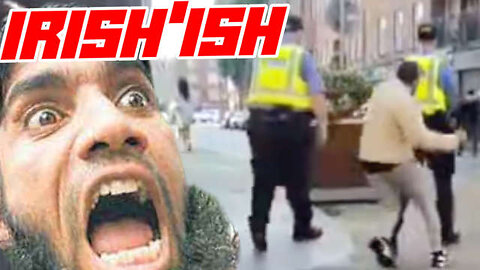 Shocking new footage of "Irish Born and Raised Man" Stabbing Police