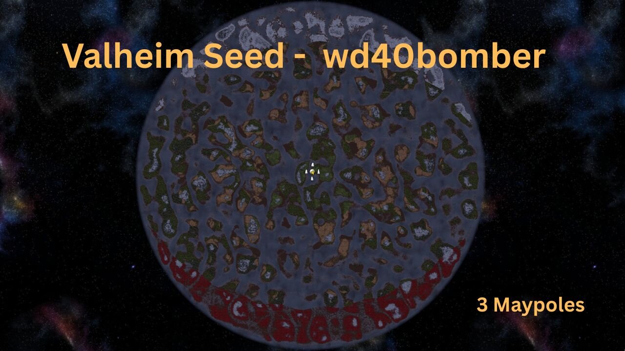 Valheim Seed - 3 Maypoles - wd40bomber