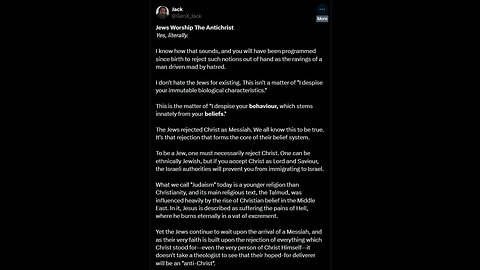 Jonathan Cahn - your zionist judaism talmud jews are not true israel