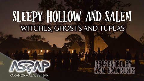 Sleepy Hollow and Salem; Witches, Ghosts and Tuplas