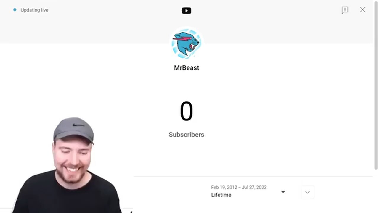 MrBeast Hit 1 subscriber 😋