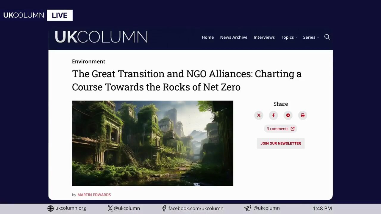 Check Out UK Column’s Articles - Don’t Miss Out - UK Column News