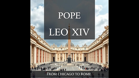 POPE LEO XIV ~ FROM CHICAGO TO ROME