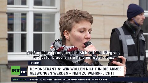 Trotz deutschlandweiter Schulstreiks: Bundestag beschließt neues Wehrdienstgesetz