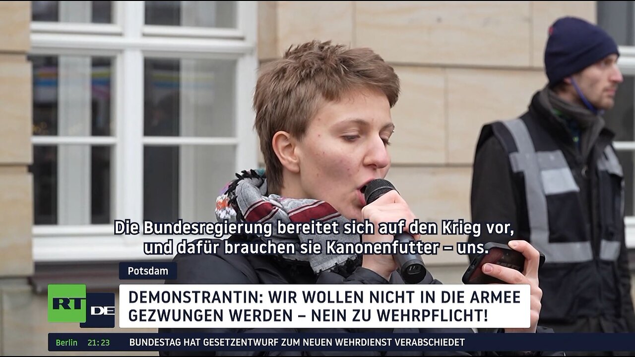 Trotz deutschlandweiter Schulstreiks: Bundestag beschließt neues Wehrdienstgesetz
